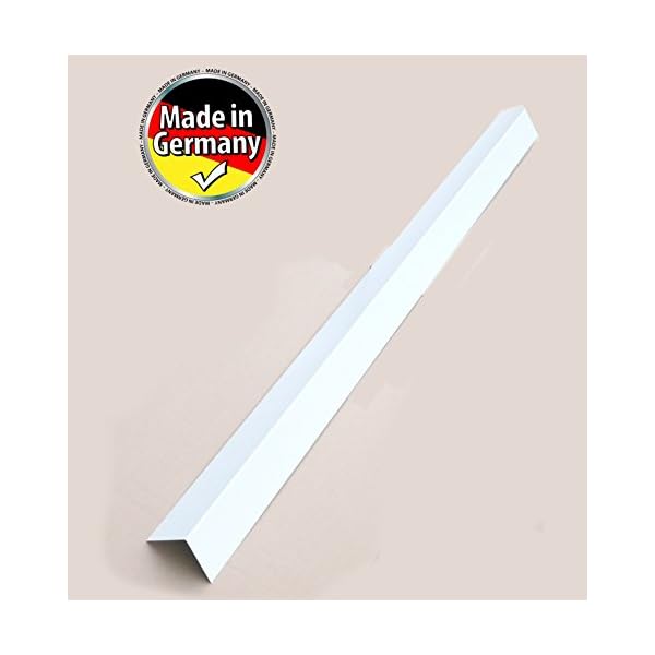Winkelblech, Kantblech, Blechwinkel, Kante, Winkel 90° Eckwinkel FARBIG/Stärke 0,8 mm 2 Meter lang/L Profil 90° Alu… – Bild 4