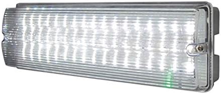 Knightsbridge 230V IP65 6W LED Emergency Bulkhead Non-maintained, 6 W, White