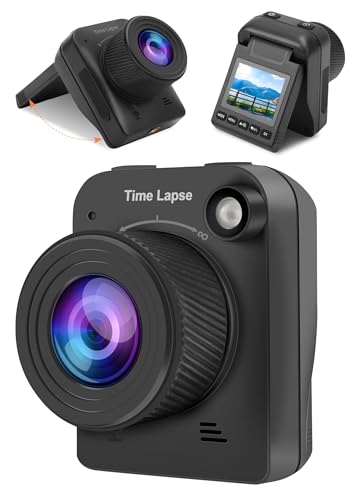 4K 32MP Timelapse Camera with LCD Screen, IP66 Waterproof