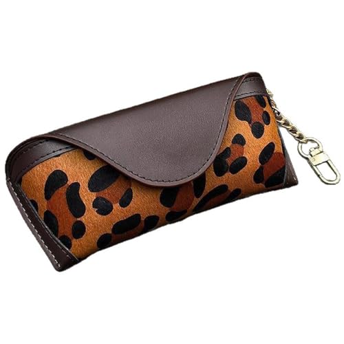Image of kytasryl Soft Leather Sunglasses Bag,Travel Sunglass Holder Eyeglass Case Portable Slim Sunglasses Pouch