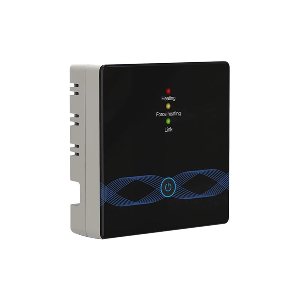 Bezprzewodowy termostat bojlera gazowego RF433 Pokojowy regulator temperatury Programowalny termoregulator ogrzewania podłogowego Zasilanie bateryjne przez USB(White Set)