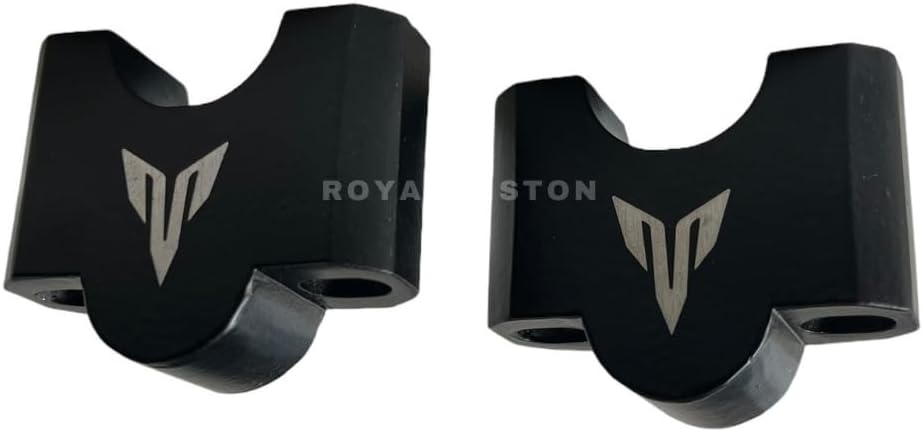 - Royal Piston Handle Riser Compatible With MT-15 CNC Machined Handlebar Riser Kit - Increased Comfort, Control & Durability