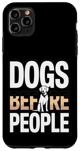 Funny Dogs Before People ���D���̌��t �X�}�z�P�[�X iPhone 11 Pro Max �p