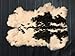 1pcs Natural Spotted Tanned Rabbit Hide Skin (12