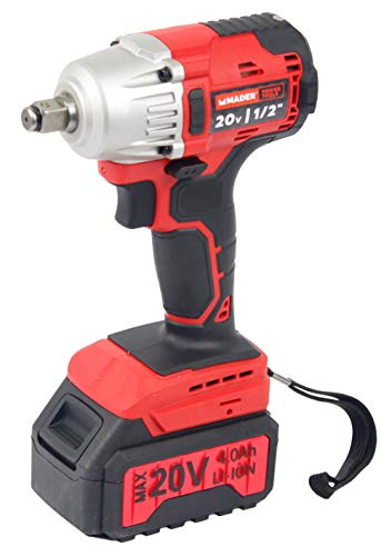 Taladro Impacto sin Cordón, 430Nm, 20V, 1/2, 2 Baterías - 430Nm - MADERu00ae | Power Tools - 63103