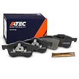 ATEC Germany Bremsbelagsatz Vorderachse, Bremsbeläge Bremsklötze vorne, 4 Stück, Kompatibel mit VOLVO S60 I (384), S70 (874), S80 I (184), V70 I (875, 876), V70 II (285), XC70 CROSS COUNTRY I (295)