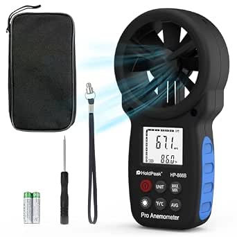HoldPeak 866B Anemometro Digitale