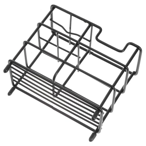 DECORNIJIA Soporte Cepillos Dientes Acero Inoxidable con Diseño Hueco Antideslizante para Baño Estante Multifunción para Organizar Pasta Afeitadora y Accesorios Resistente al Agua