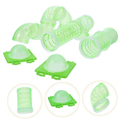 Parliky 1 Conjunto De Acessórios De Viagem Para Tubo De Hamster Acessórios Para Chinchila Brinquedos