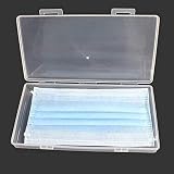Qualsen Małe plastikowe pudełko do przechowywania małych przedmiotów, małe koraliki (8 sztuk x 19,5 x 10,5 x 2,3 cm, przezroczyste)