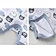 3er Pack Neugeborenes Schlafanzüge Strampler 100 Baumwolle Baby Einteiler Strampelanzug Sommer Kleinkind Jumpsuit Jungen Mädchen Karikatur Kurzarm Pyjamas 9-12 Monate