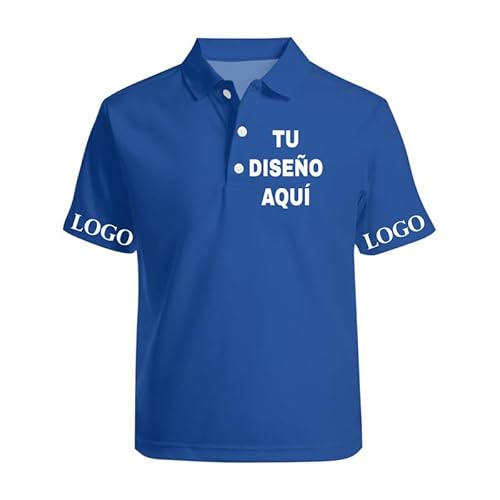 Personalizado Polo Hombre Mujer Camiseta Polos Personalizada con Logo Foto Text Camisas de Golf Empresa para Polo Manga Corta Uniforme