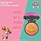 Paw Patrol Mini Waffeleisen, Waffeleisen mit Sonderplatte Skye, Waffelgröße: Ø 10cm, ideale Größe für Kinder, für Geburtstage oder als Geschenk, offizielles Lizenzprodukt, Farbe: Rosa