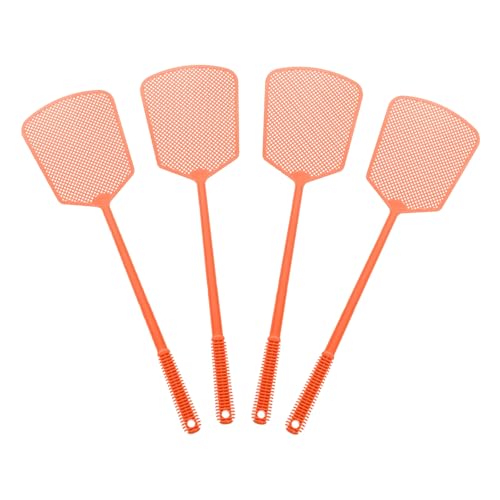 Matamoscas de plástico resistente y mango largo para interiores 2
