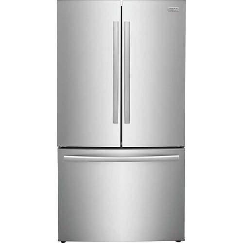 Frigidaire Gallery 23.3 cu. ft. French Door Refrigerator in Stainless Steel, Counter-Depth GRFG2353AF