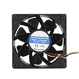 UPQRSG 12Cm Cooling Fan, High Speed High Contour Computer Fan with Special High Contour Fan, 120X120x38 mm 12V 2.7a 6000 RPM Pc Case Fans, for DIY Cooling Ventilation Exhaust Projects