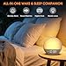 Sunrise Alarm Clock, White Noise Sound Machine with 30 Soothing Sounds, Dimmable Night Light, Natural Sunlight Lamp Gentle Wake Up Light for Bedrooms, Kids, Heavy Sleepers Adults, Baby, Ideal for Gift