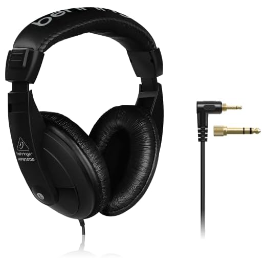 Behringer HPM1000-BK, negro