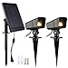 Produktbild LEDGLE Gartenleuchten Solar LED Gartenstrahler Solar, Solarleuchten Außen mit 2 Arbeitsmodi, IP65 Wasserdicht, Warmweiß