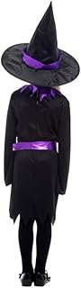 SHOWERORO Vestido De Halloween Vestido Infantil Vestido Formal Para Crianças Cosplay Vestido De Bruxa Vestido De Bruxa Infantil De Bruxa Para Mulher De Bruxa Para