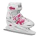 Roces Jokey Ice 2.0 Kinder Schlittschuhe für Mädchen, verstellbar, 26-29 EU