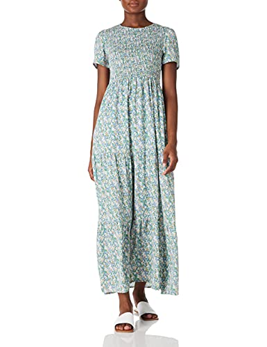 Amazon Brand - Find. Damenkleid Sommerkleid Casual Blumenmuster Partykleid...