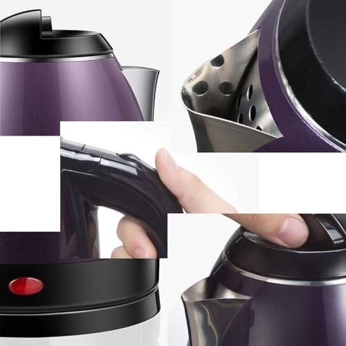 Hervidor eléctrico rápido 1.8L acero inoxidable miniatura 4