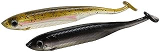 JOHNCOO Soft Body Swimbait Paddle Tail Soft Plastic Baits Shad Lure Multiple Colors