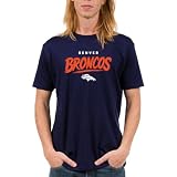Junk Food NFL - Denver Broncos - Wild Brush - Officially Licensed Adult Short Sleeve Fan Tee for Men and Women