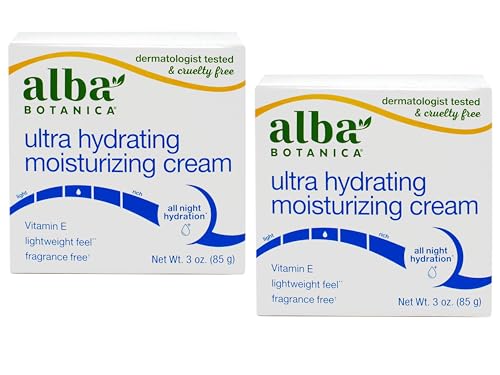 Alba Botanica Hawaiian Moisture Cream, Soothing Jasmine and Vitamin E, 3 Ounce