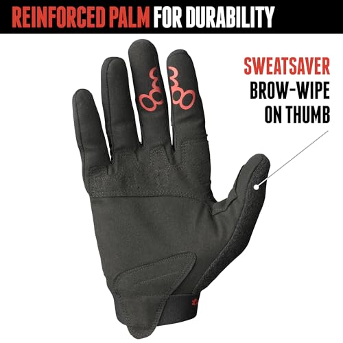 Luva ExoSkin Triple Eight, Preto, Small