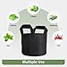 GreatBuddy 1 Gallon Grow Bags 24-Pack, Thick Fabric Pots for Plants, Sturdy Handles & Reinforced Stitching, Labels Included, Black