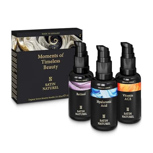 Satin Naturel Set Premium de Sérums para Mujer 3x30 ml