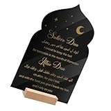 Placement polyvalent : convient aux tables, aux armoires et à d’autres surfaces, ajoutant une touche d’élégance à n’importe quel espace. décorations de l’aïd moubarak