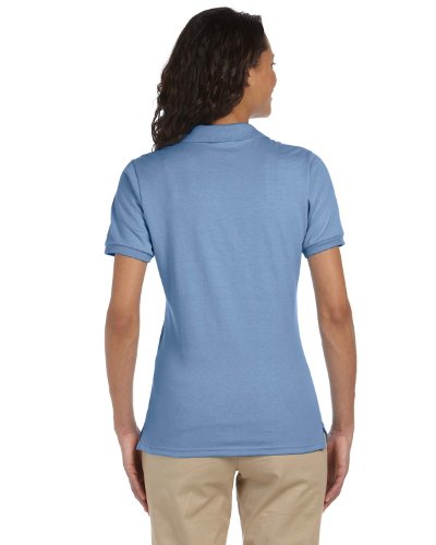 Jerzees Ladies' Spotshield™ Jersey Polo,Light Blue,M #TOP2