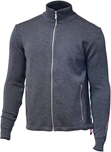 Preisvergleich Produktbild Ivanhoe of Sweden Assar Full Zip, S, Graphite Marl