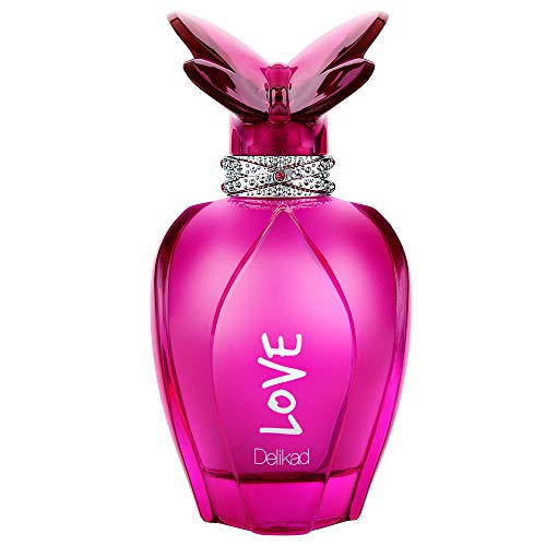 Delikad Butterfly Collection Deo Colônia Love, Delikad Importação Exportação E Comércio Ltda, Rosa,