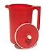 Tupperware 2 Quart Classic Push Button Pitcher Bold Red