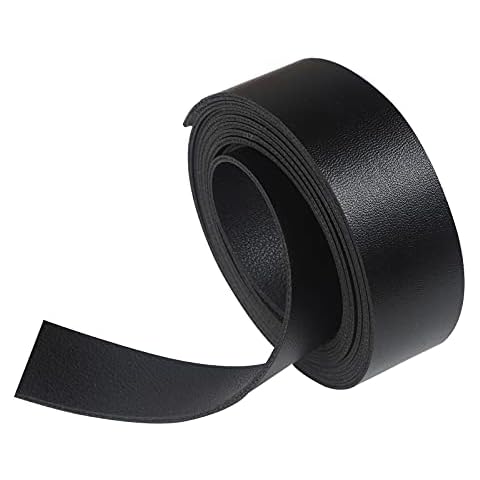 Picheng Double Sided Black Smooth Leather Strip Cover