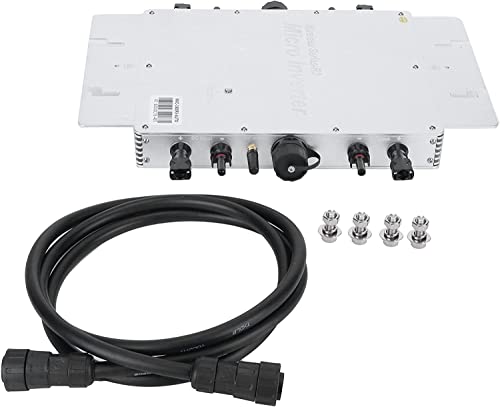 Inversor Conexión Red Solar, Microinversor 1600 W Sistema Conexión Red Solar, Sistema Energía Solar Fotovoltaica Inversor Energía Identificación Automática Ip65 Prueba Agua A Inversor Conexión Red Solar, Microinversor 1600 W Sistema Conexión Red Solar, Sistema Energía Solar Fotovoltaica Inversor Energía Identificación Automática Ip65 Prueba Agua A