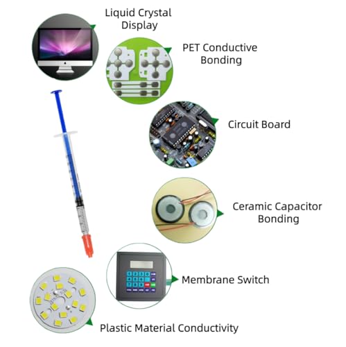 Silver Conductive Epoxy Pen
