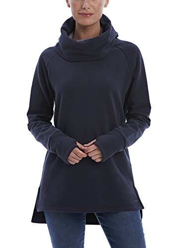 Bench Bend Felpa, Blu (Dark Navy Blue), XS Donna