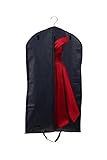 Tuva Breathable Fur Coat/Suit/Dress Garment Bag 45', Black, with Handles Tuva Inc.