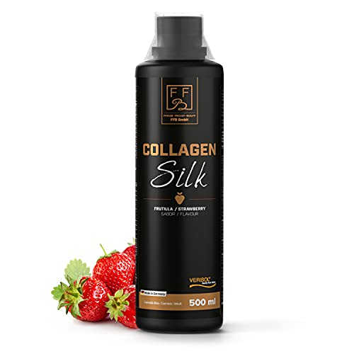 FFB Colágeno Silk 500 ml, sabor fresa
