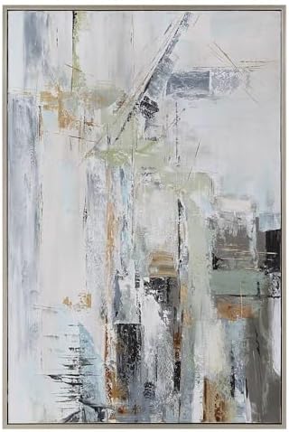 Uttermost 41442 Natural Springs - Canvas Art-61.7 Inches Tall and 41.7 Inches Wide