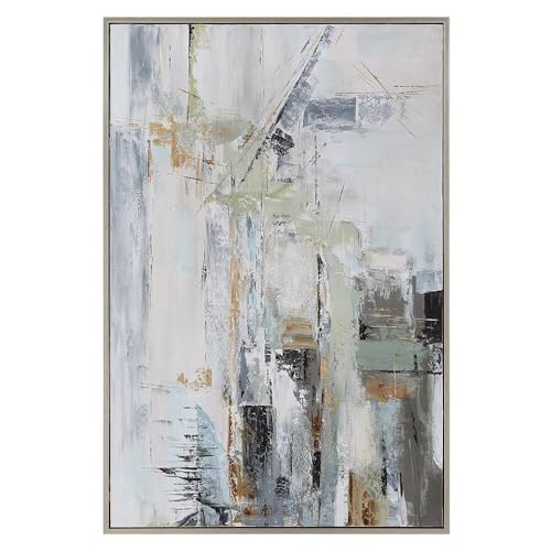 Uttermost 41442 Natural Springs - Canvas Art-61.7 Inches Tall and 41.7 Inches Wide