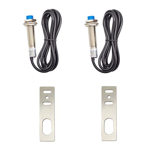Haldzemo HZ033-HZ034 M12 Inductive Proximity Sensor Lj12A3-4-Z/Bx Normally Open Detection Approach Switch Npn No 3 Wire Dc 6V-36V cover