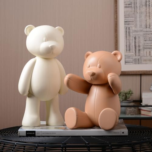 Estatua Decorativa Oso Resina 21 cm miniatura 2