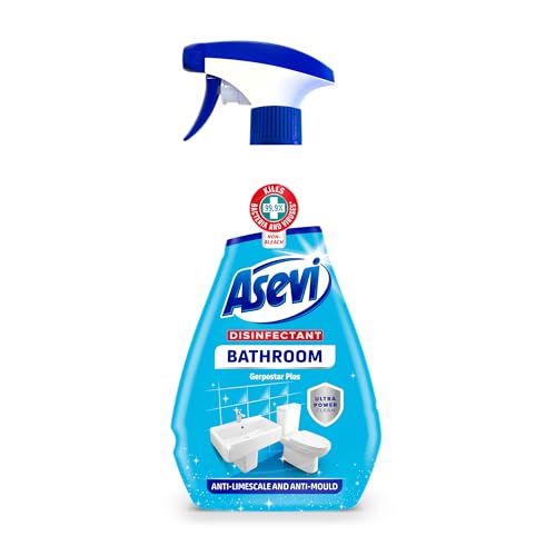 Asevi Bathroom Disinfectant Cleaning Spray, Antibacterial Spray, Mould Spray, Bathroom Spray, 720ml