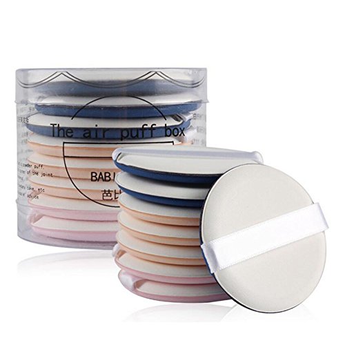 Coshine 8pcs Air Cushion BB Cream Rubycell Sponge Puff (3color mixed cushion puff)